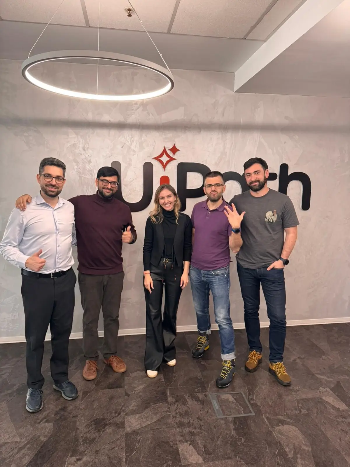 Sarvārth's first visit to UiPath, Bucharest.